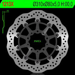 Disque de frein avant pétale flottant marque Ng | Compatible Motos KAWASAKI