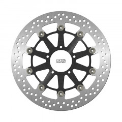 Disque de frein avant rond flottant marque Ng 1845G | Compatible Moto DUCATI