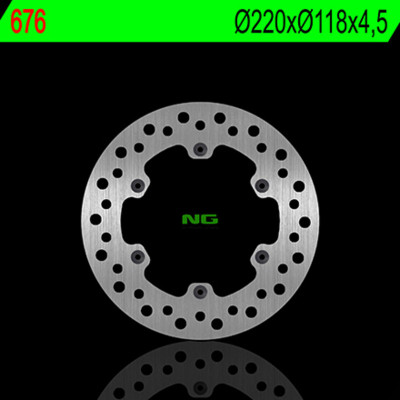 Disque de frein fixe : 676 marque NG BRAKES | DRZE 400, DRZS 400, RM 125/250, RMX 250