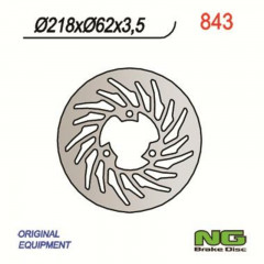 Disque de frein fixe : 843 marque NG Brakes | Mécaboite, Moto, Motocross DERBI, GAS GAS