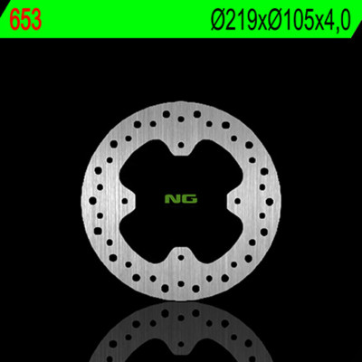 Disque de frein fixe arrière central marque NG BRAKES | Quad, Ssv POLARIS