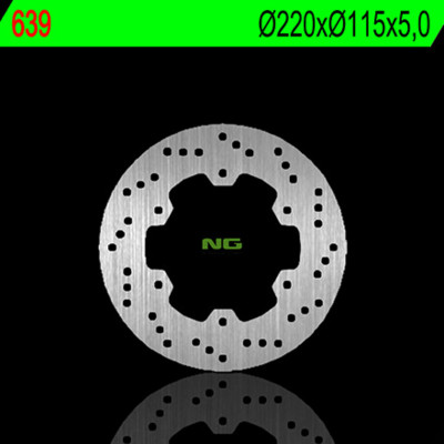 Disque de frein fixe arrière droit NG BRAKES | R6 YZF 600, YZF R1 1000