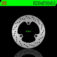 Disque de frein fixe arrière NG BRAKES - 256 | KAWASAKI GPZ500S '90-03
