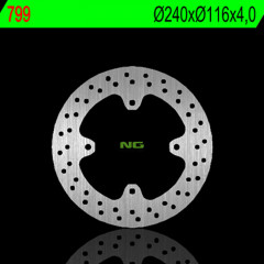 Disque de frein fixe arrière NG BRAKES | KLX R 450, KX 125, 250, KXF 250, 450, RMZ 250