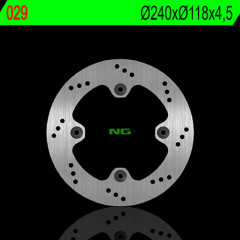 Disque de frein fixe arrière NG BRAKES 029 | DR SE 650, FREEWIND XF 650