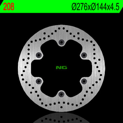 Disque de frein fixe avant droit marque NG BRAKES 208 | Moto HONDA, DAELIM
