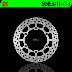 Disque de frein fixe avant gauche marque Ng BRAKES | Compatible Motocross YAMAHA