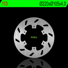 Disque de frein fixe avant gauche marque NG BRAKES | HONDA, KAWASAKI, SUZUKI, YAMAHA