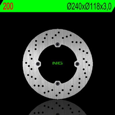 Disque de frein fixe avant gauche marque NG BRAKES | HONDA, YAMAHA, SYM