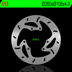 Disque de frein fixe avant gauche marque NG BRAKES | Mécaboite, Motocross, Moto RIEJU, GAS GAS