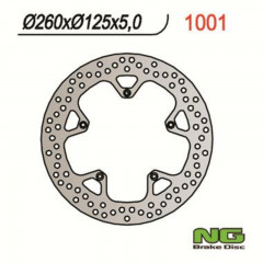 Disque de frein fixe avant gauche marque NG BRAKES | PIAGGIO, APRILIA, GILERA