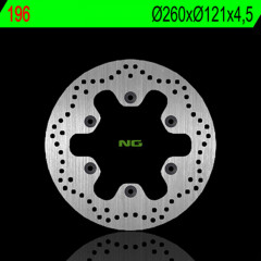 Disque de frein fixe avant gauche NG BRAKES | BURGMAN AN 250, AN 400 '99-'02