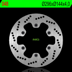 Disque de frein fixe avant gauche NG BRAKES | CANYON 600, ELEFANT 750, 900, AFRICA TWIN XRV 650