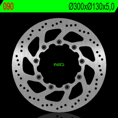 Disque de frein fixe avant gauche NG BRAKES | KAWASAKI KLE 500, PEUGEOT XP6 50