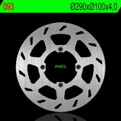 Disque de frein fixe avant gauche NG BRAKES | KAWASAKI KLX R 650 '93-'95