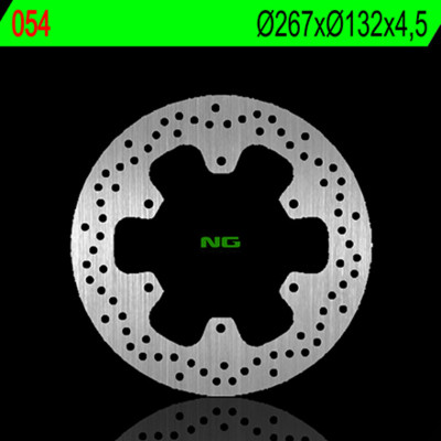 Disque de frein fixe avant gauche NG BRAKES 054 | YAMAHA XT600E '90-94