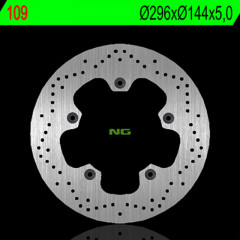 Disque de frein fixe avant gauche NG BRAKES 109 | SHADOW C, 600, VT600 '93-'00