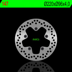 Disque de frein fixe avant gauche NG BRAKES 147 | Maxiscooter, Scooter APRILIA