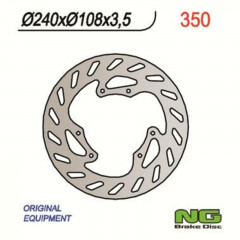 Disque de frein fixe avant gauche NG BRAKES 350 | Quad, Moto, Motocross, Mécaboite YAMAHA, GAS GAS