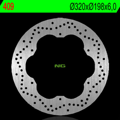 Disque de frein fixe avant gauche NG BRAKES 409 | DIVERSION XJ 600 '92-'97