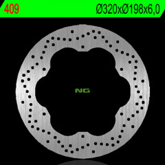 Disque de frein fixe avant gauche NG BRAKES 409 | DIVERSION XJ 600 '92-'97