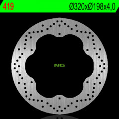Disque de frein fixe avant gauche NG BRAKES Modèle 419 | XJ S DIVERSION 900 '95-'03