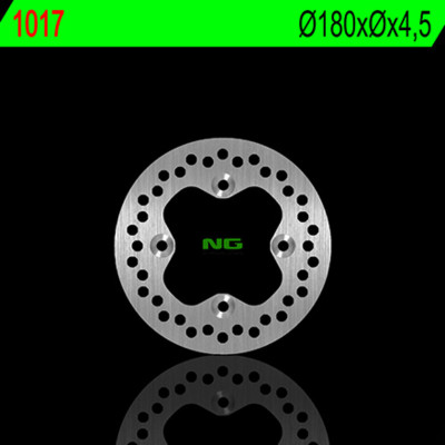 Disque de frein fixe avant marque Ng BRAKES 1017 | Compatible Quad, Ssv CAN-AM