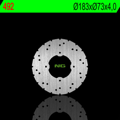 Disque de frein fixe avant NG BRAKES - 492 | SCRAMBLER 400, 500, SPORT L 400