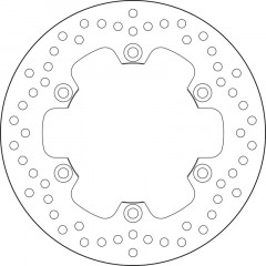 Disque de frein fixe Brembo Série Oro 68B407M5 | DT RE 125, DT X 125, WR X 125