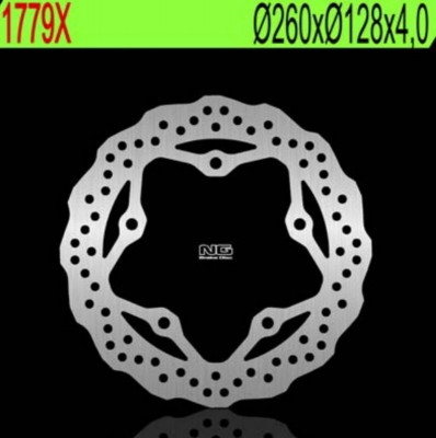 Disque de frein fixe en pétale marque Ngk : 1779X | Compatible Maxiscooter SYM