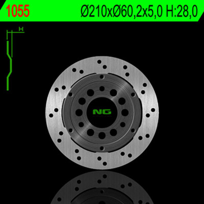 Disque de frein fixe NG BRAKES | SUZUKI BURGMAN AN, 250, 400