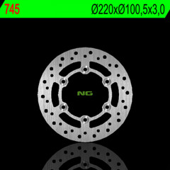 Disque de frein fixe NG Brakes | SUZUKI RM 85, YAMAHA YZ 80, YAMAHA YZ 85