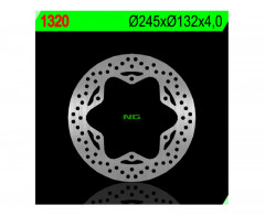 Disque de frein fixe NG BRAKES 245x132x4 : 1320 | YAMAHA DIVERSION, YBR 125