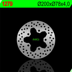 Disque de frein fixe Ø 200 NG BRAKES référence 1279 | DEALIM S1 125, S2