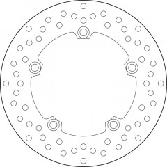 Disque de frein fixe Oro marque Brembo 68B407L0 | Compatible Motos YAMAHA