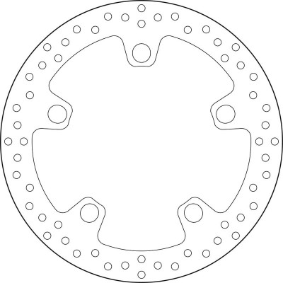 Disque de frein fixe Série Oro 68B407N0 marque Brembo | Compatible Motos HONDA