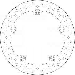 Disque de frein fixe Série Oro 68B407N1 marque Brembo | Compatible Motos HONDA