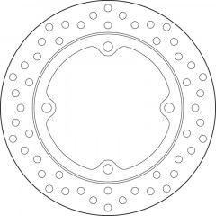 Disque de frein fixe Série Oro Brembo 68B407L9 | Moto, Maxiscooter HONDA, PEUGEOT