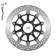 Disque de frein flottant 1796G marque Ng Brake Disc | Compatible Motos DUCATI