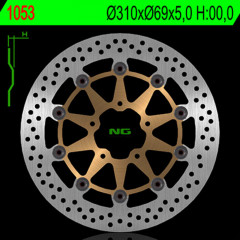 Disque de frein flottant avant droit et gauche marque NG BRAKES 1053 | KAWASAKI, SUZUKI