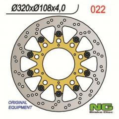 Disque de frein flottant avant gauche NG BRAKES | GASGAS SM 125, SM 250, SM 450 ('01-'04)