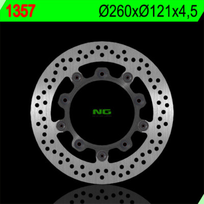 Disque de frein flottant avant NG BRAKES ø 260 mm - Modèle 1357 | BURGMAN AN 650
