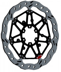 Disque de frein flottant EPTA Wave Pétale, marque Braking | BMW, MOTO GUZZI