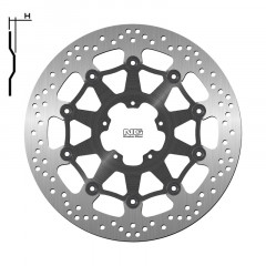 Disque de frein flottant marque Ng Brake Disc 1517 | Compatible Motos DUCATI