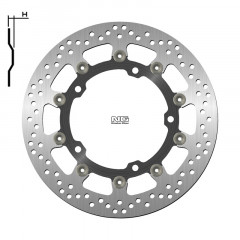 Disque de frein flottant NG BRAKE DISC : 1708G | SPEED TRIPLE 1050, RS, S, TROPHY SE 1200