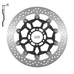 Disque de frein flottant NG Brake Disc 1790G | Moto DUCATI ST4 996