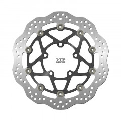 Disque de frein flottant pétale marque Ng : 1675XG | Compatible Moto TRIUMPH