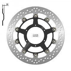 Disque de frein flottant, NG BRAKE DISC : 1808G | CBR RR FIREBLADE 1000, CBR RR FIREBLADE ABS 1000