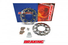 Disque de Frein Oversized 320mm Braking Wave Flottant, Kit Frein | TMAX 560, TECH MAX, T-MAX XP 530