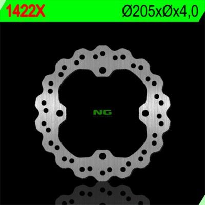 Disque de frein pétale fixe avant/arrière marque Ng | Compatible Quad POLARIS